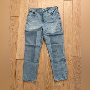 Everlane womens 90’s cheeky jeans straight leg‎ high waist size 30 minimalist